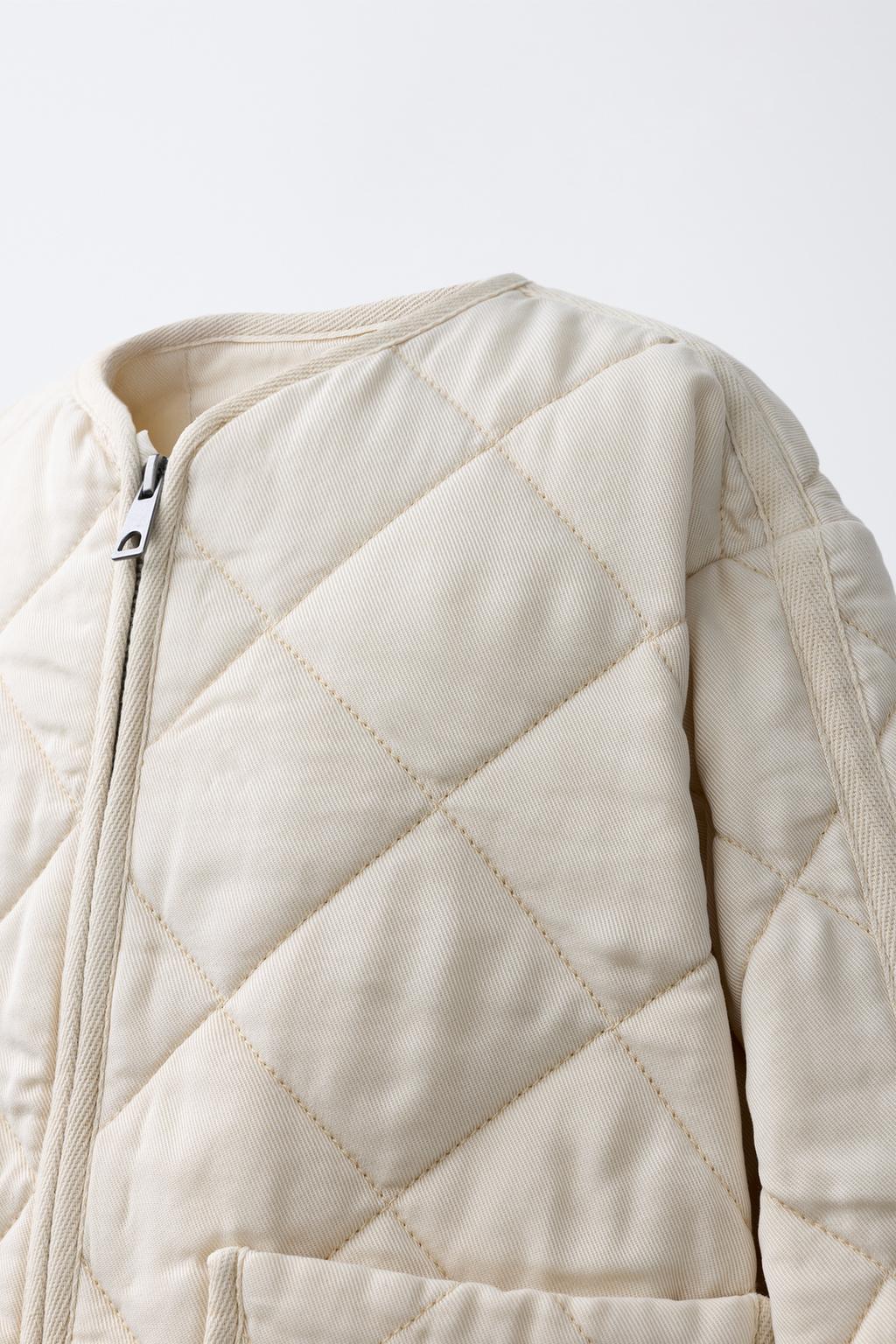 СТЕГАНАЯ КУРТКА НА МОЛНИИ