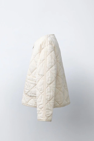 Стеганая куртка на молнии- Заказать в России