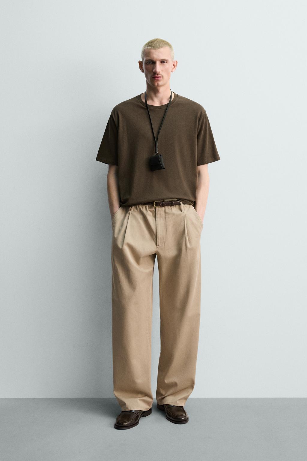 ФУТБОЛКА стандартной посадки ИЗ СМЕСОВОГО ХЛОПКА