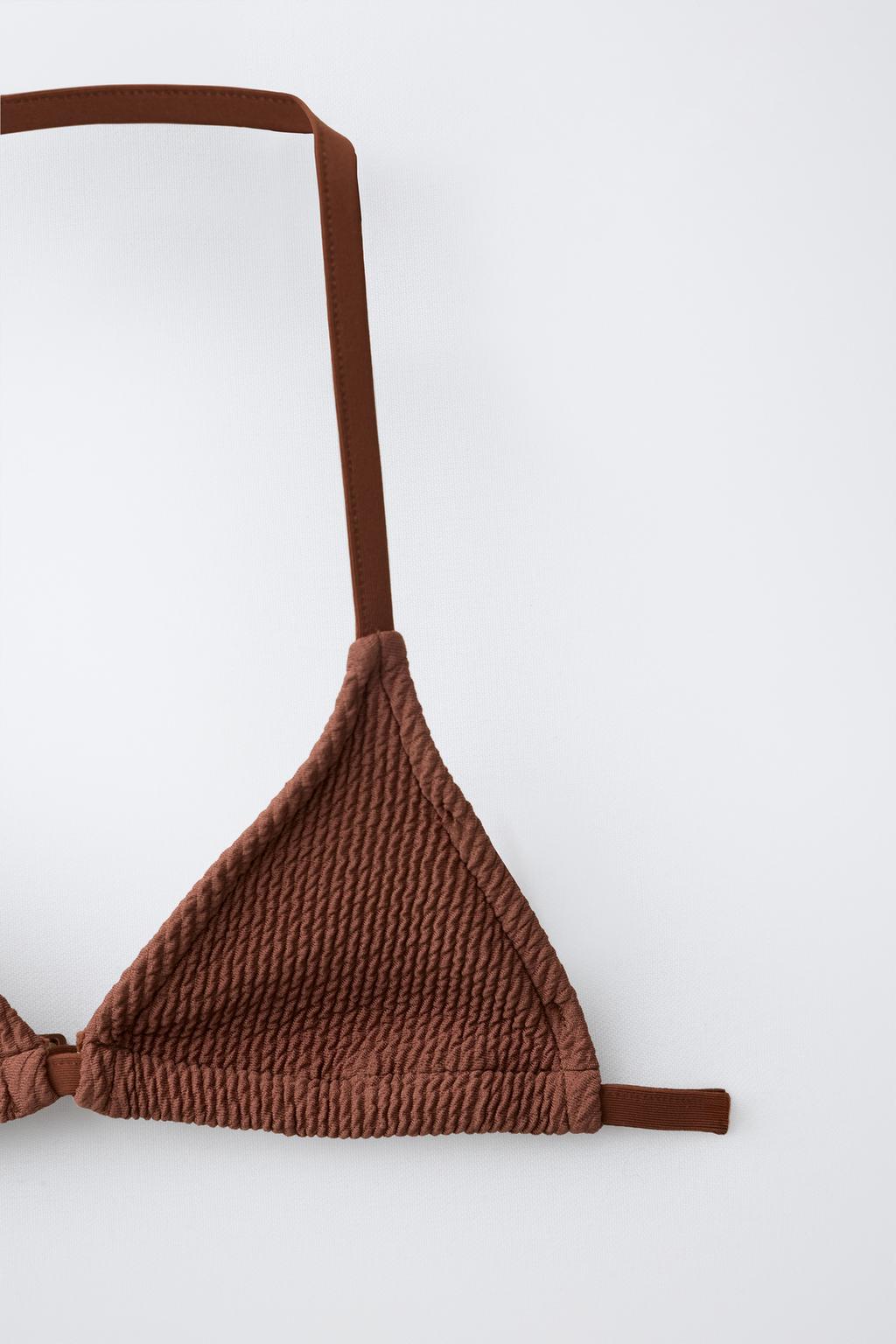 6-14 ЛЕТ/БИКИНИ-ТРЕУГОЛЬНИК В РУБЧИК