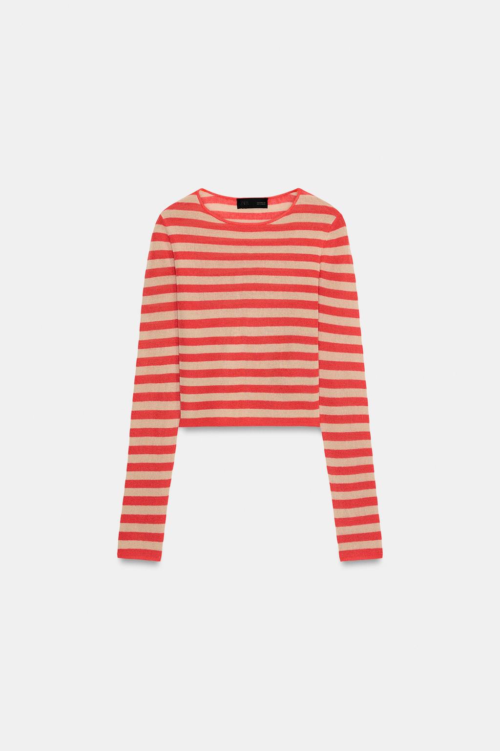 УКОРОЧЕННЫЙ ТОП В ПОЛОСКУ