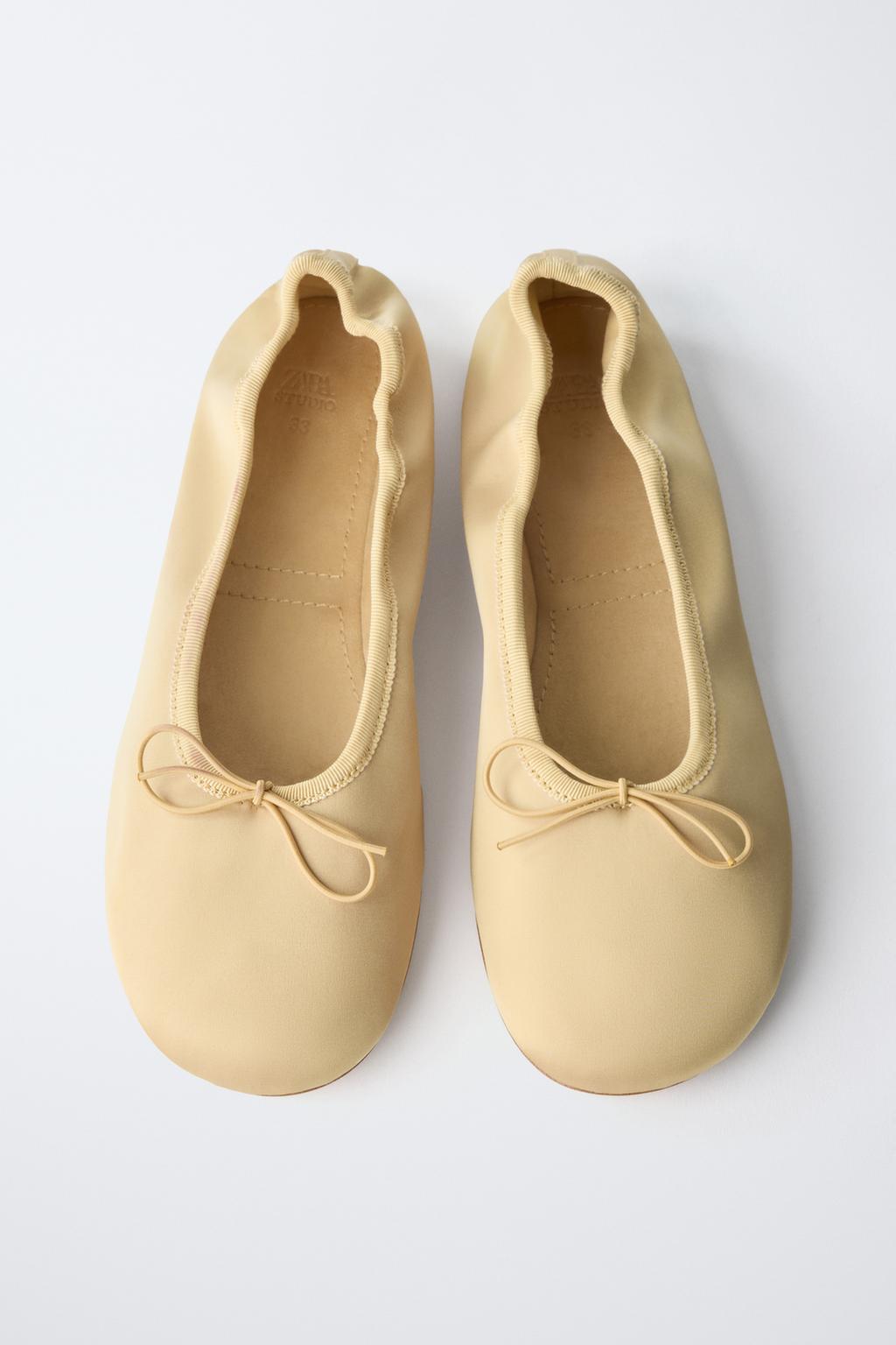 Балетки с лентой limited edition