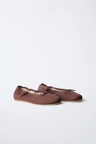 Балетки с лентой limited edition