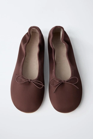 Балетки с лентой limited edition