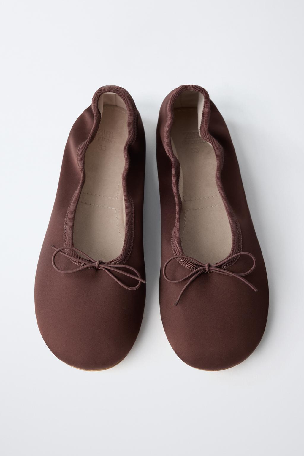 Балетки с лентой limited edition
