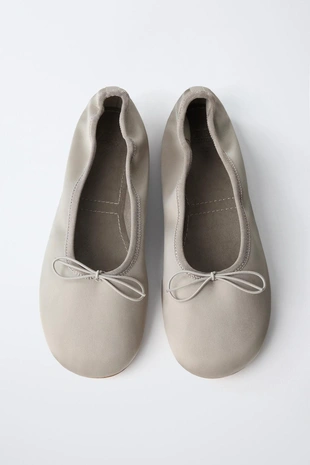 Туфли балетки с бантом limited edition