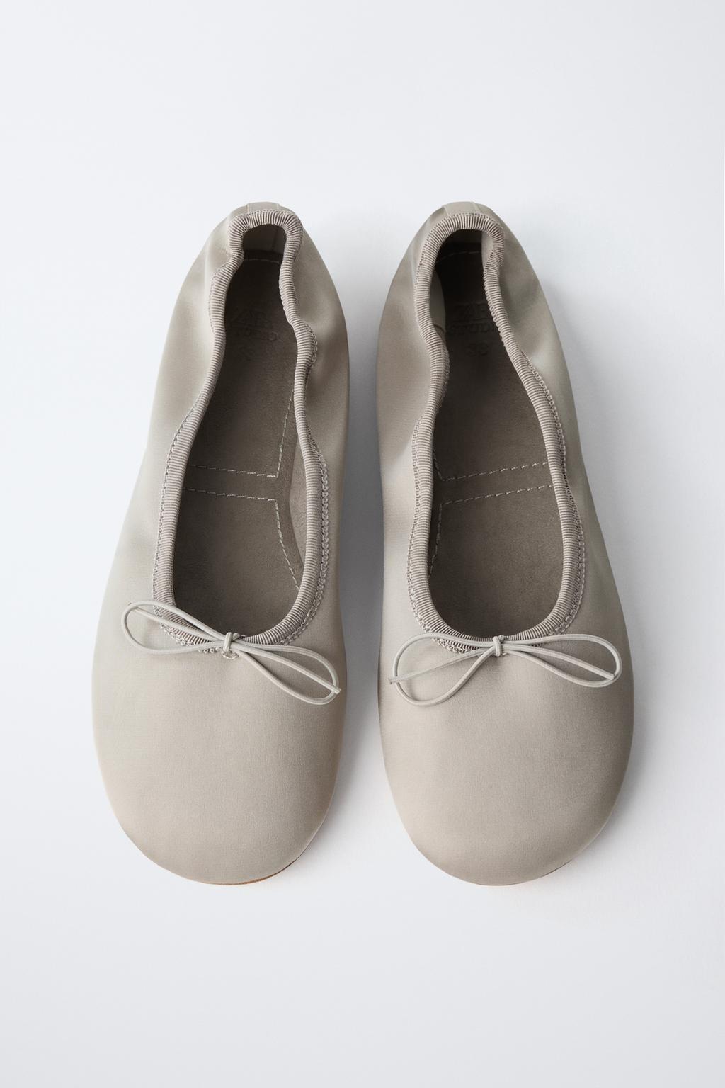 Туфли балетки с бантом limited edition