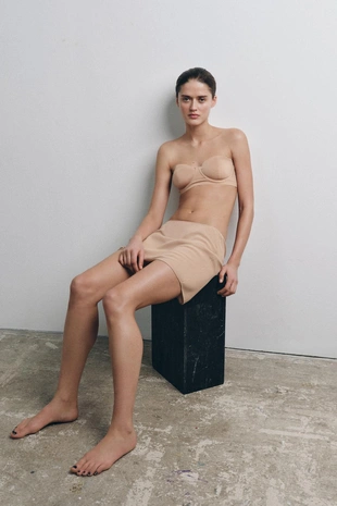 Мини - юбка футляр- Заказать в России