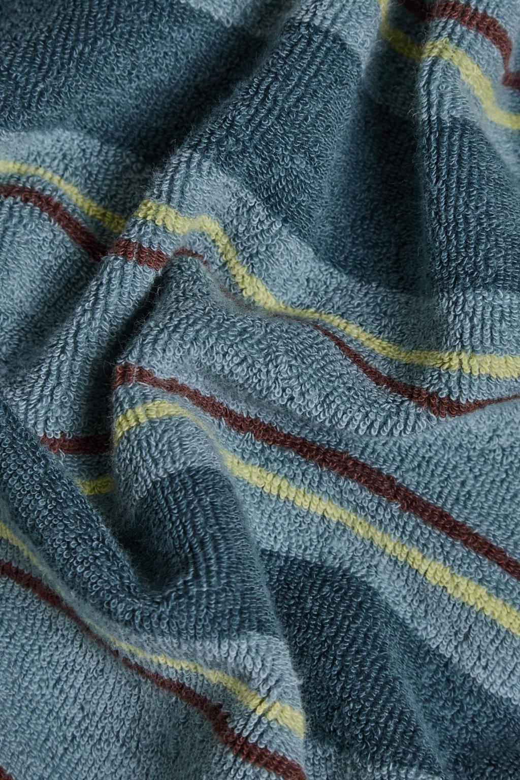 Детское полосатое хлопковое пляжное полотенце