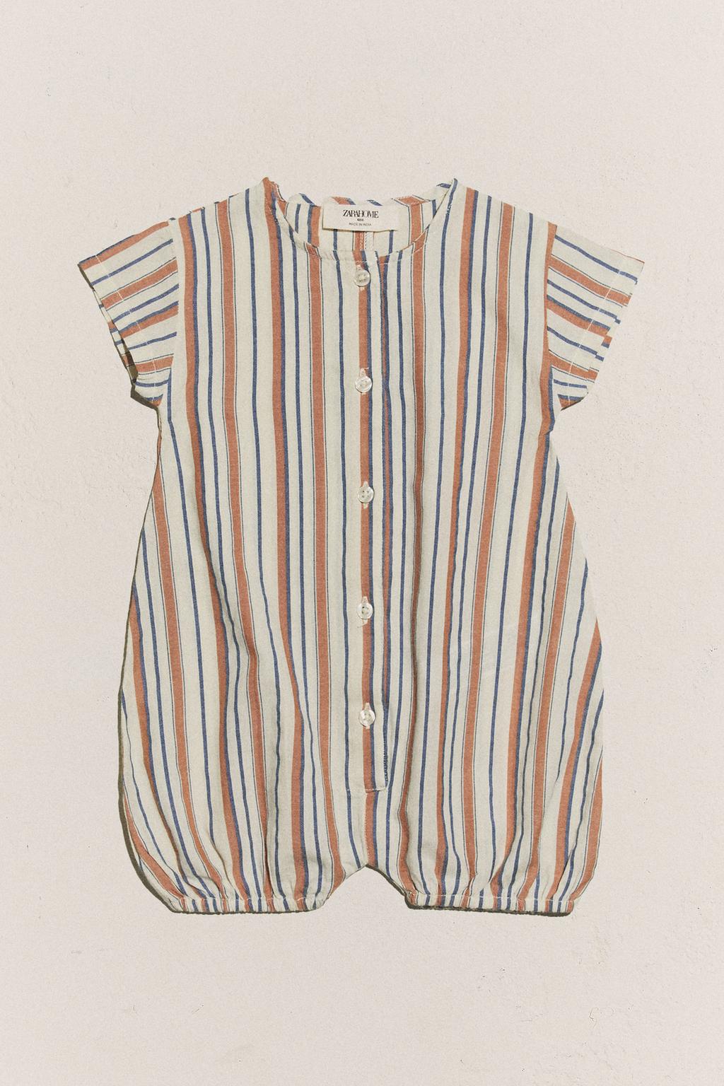 Детский комбинезон с клетчатым узором