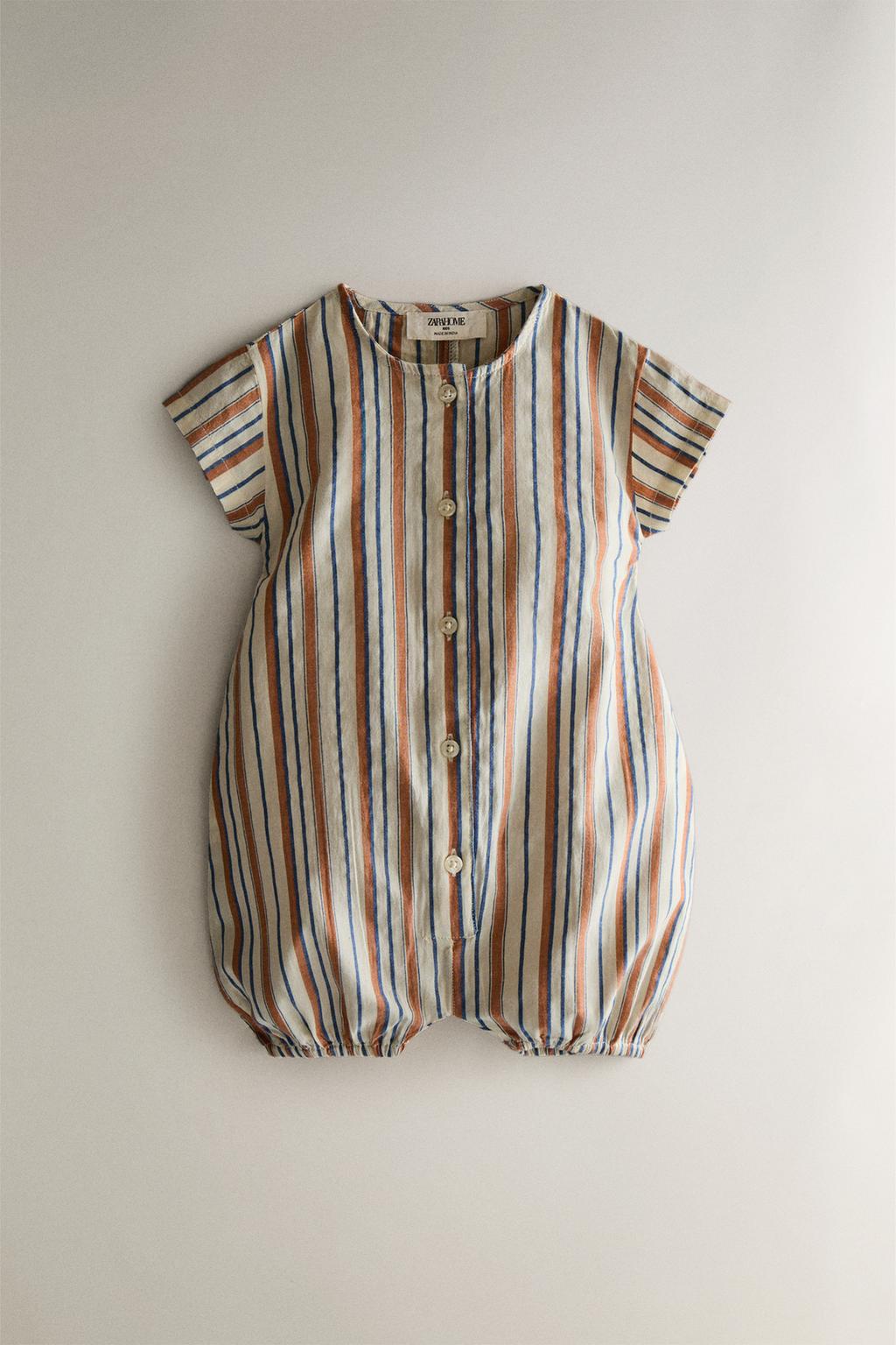 Детский комбинезон с клетчатым узором