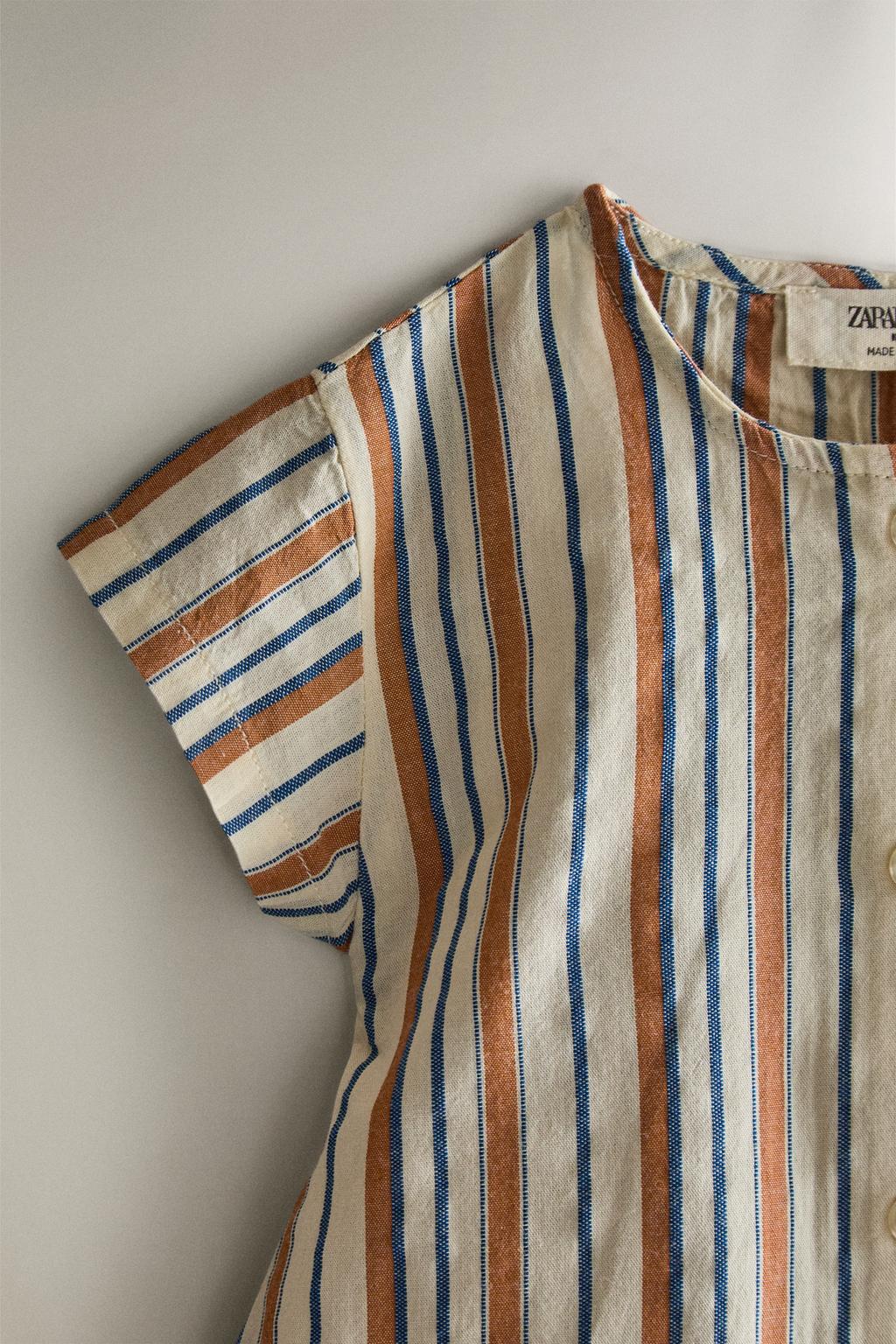 Детский комбинезон с клетчатым узором