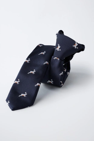 Галстук с анималистическим принтом- Заказать в России