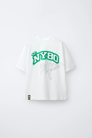 Купить Zara Футболка с принтом граффити