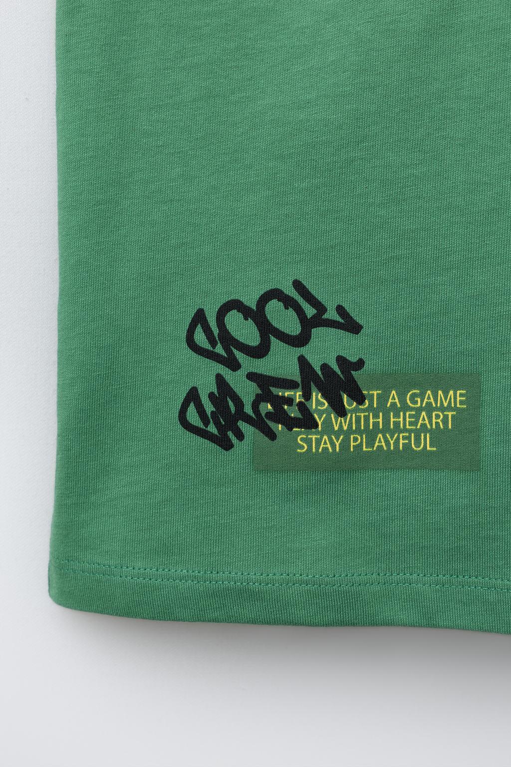 ФУТБОЛКА С ПРИНТОМ ГРАФФИТИ