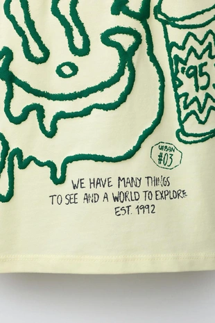 Футболка с принтом граффити- Заказать в России