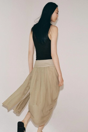 Драпированная юбка с принтом — коллекция Zara «Zw»- Заказать в России