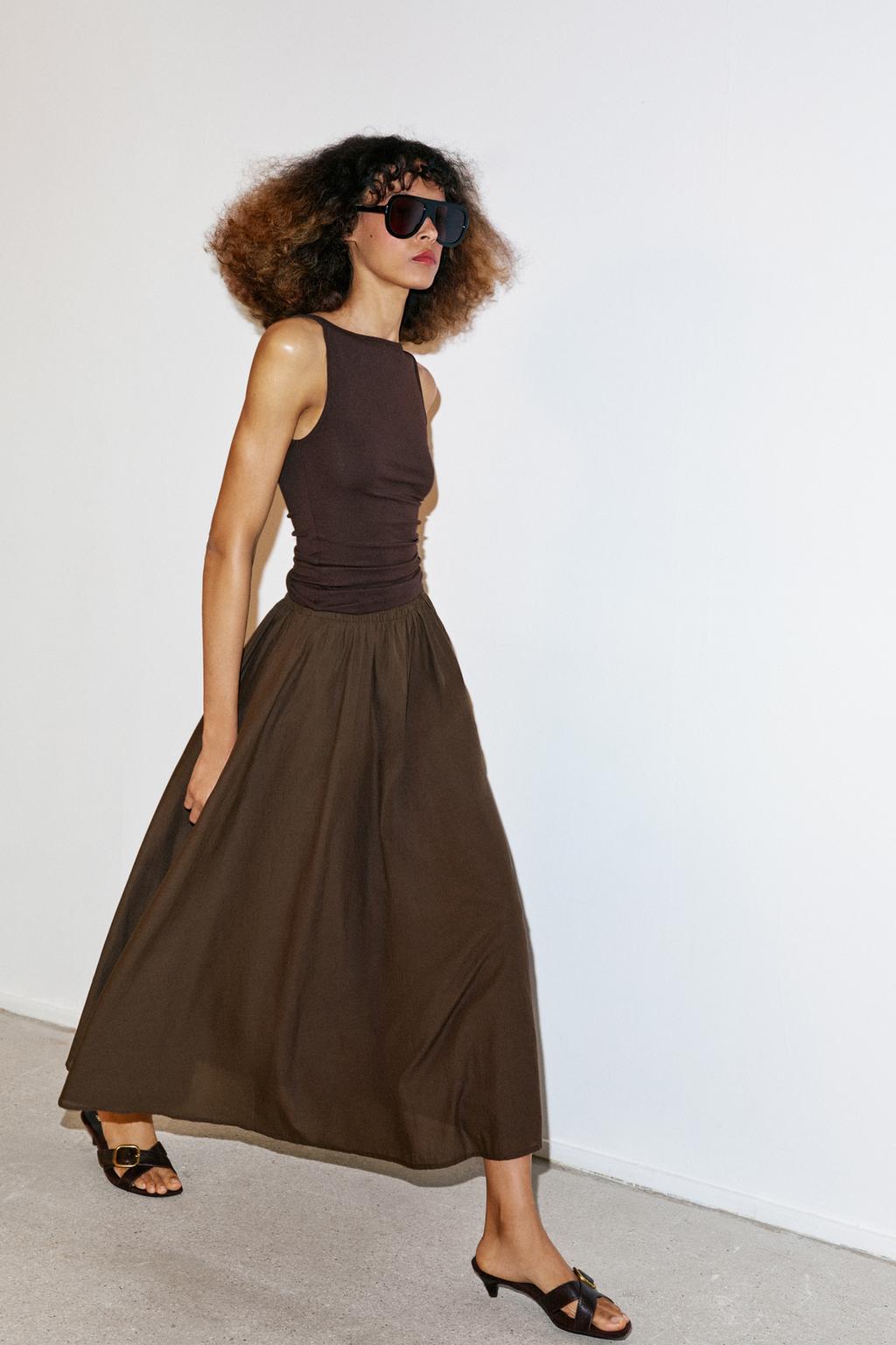 ЮБКА-НАКИДКА МИДИ