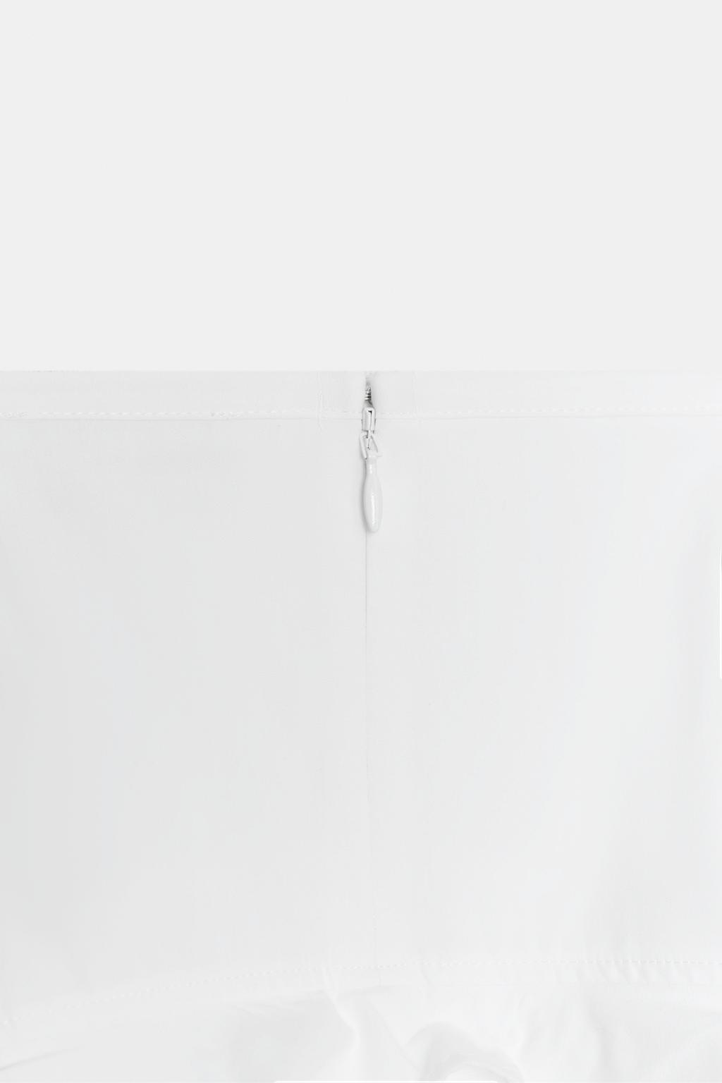 КОМБИНИРОВАННАЯ ЮБКА С ВОЛАНАМИ