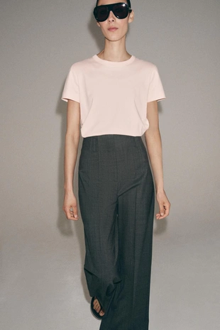 Футболка интерлок с короткими рукавами- Заказать в России