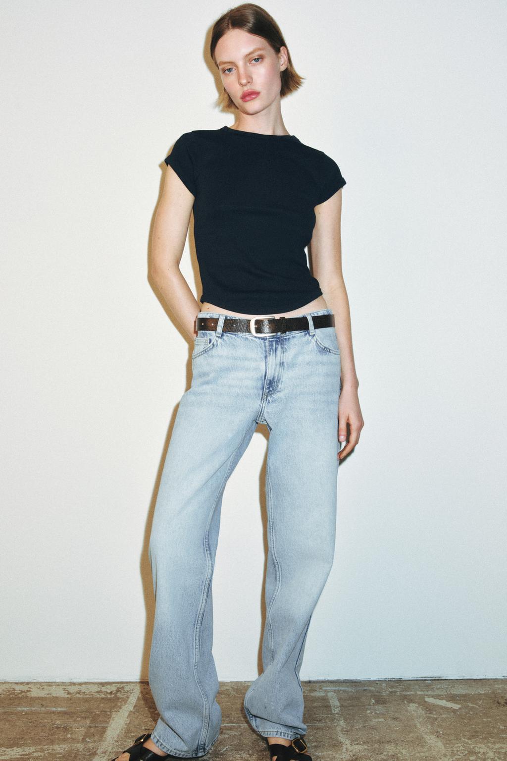 ФУТБОЛКА В РУБЧИК С КОРОТКИМИ РУКАВАМИ