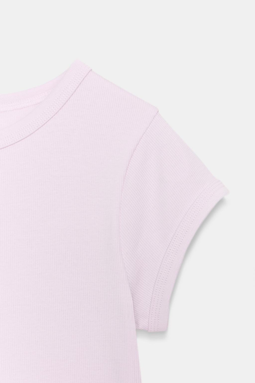 ФУТБОЛКА В РУБЧИК С КОРОТКИМИ РУКАВАМИ