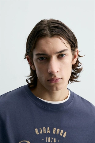 Футболка с графическим принтом- Заказать в России