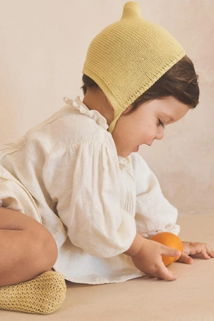 Вязаная шапочка из хлопка limited edition- Заказать в России