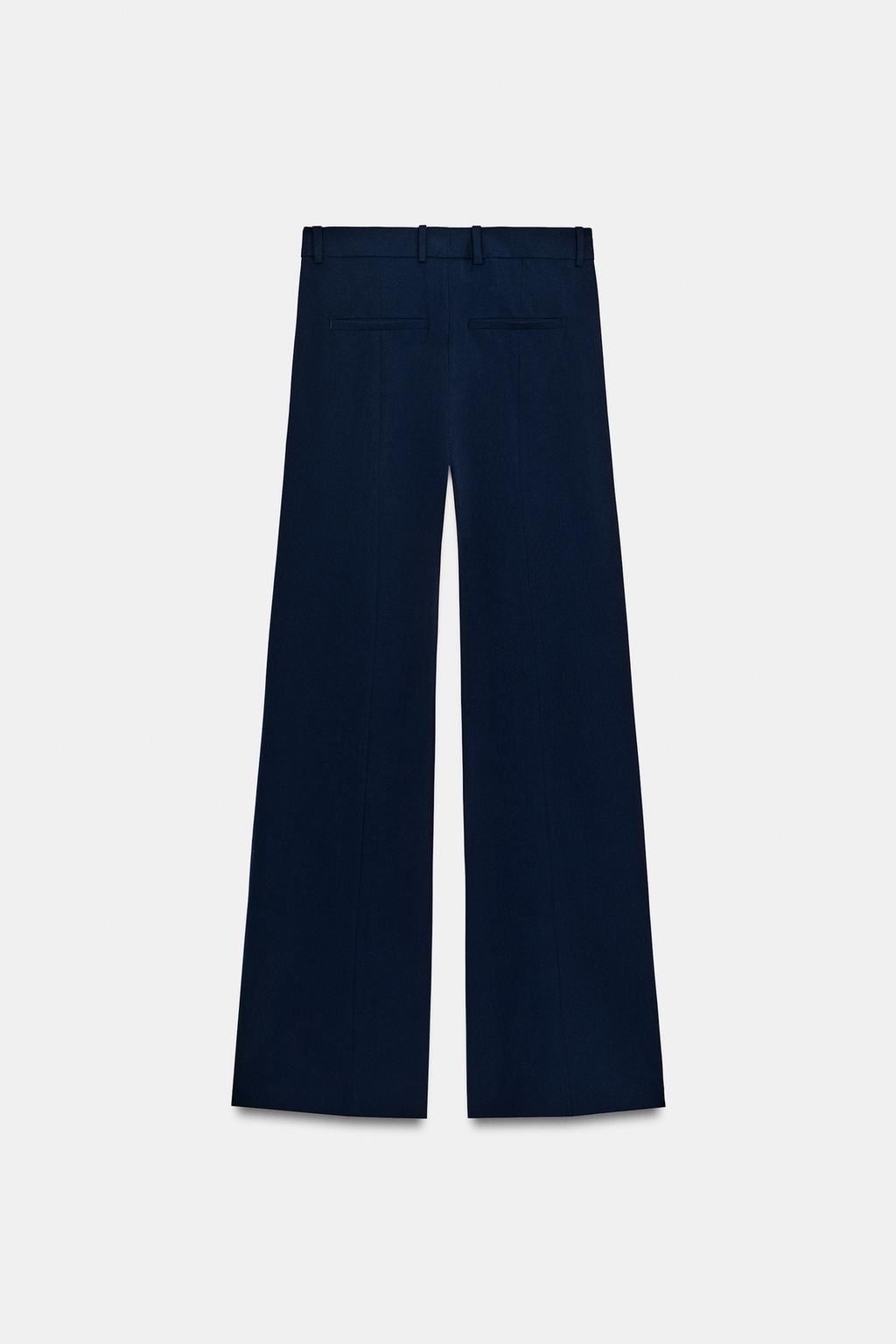 БРЮКИ С ВЫСОКОЙ ПОСАДКОЙ — коллекция Zara «ZW»