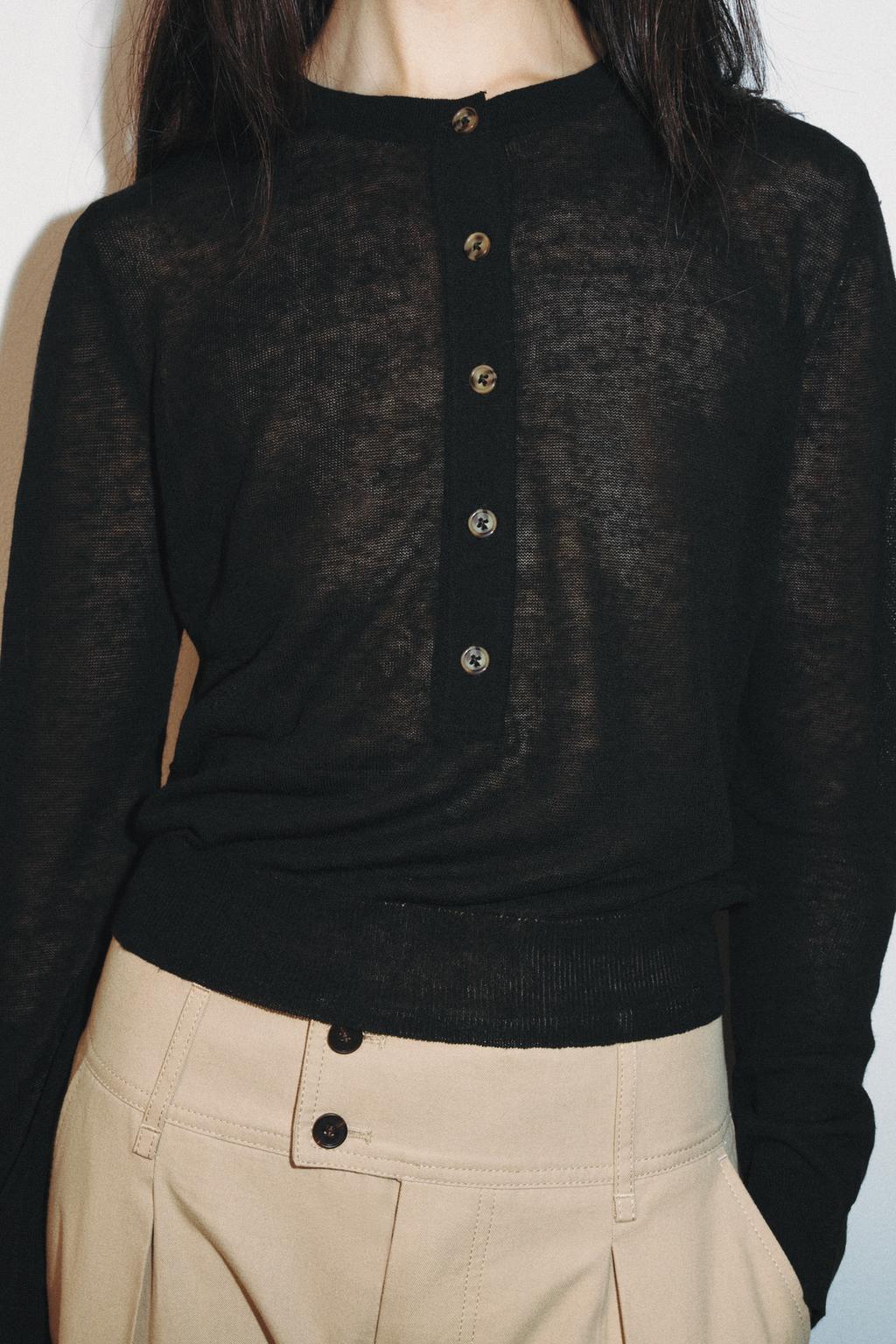 СВИТЕР НА ПУГОВИЦАХ