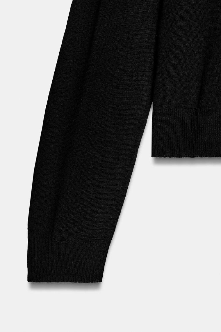 Вязаный джемпер henley