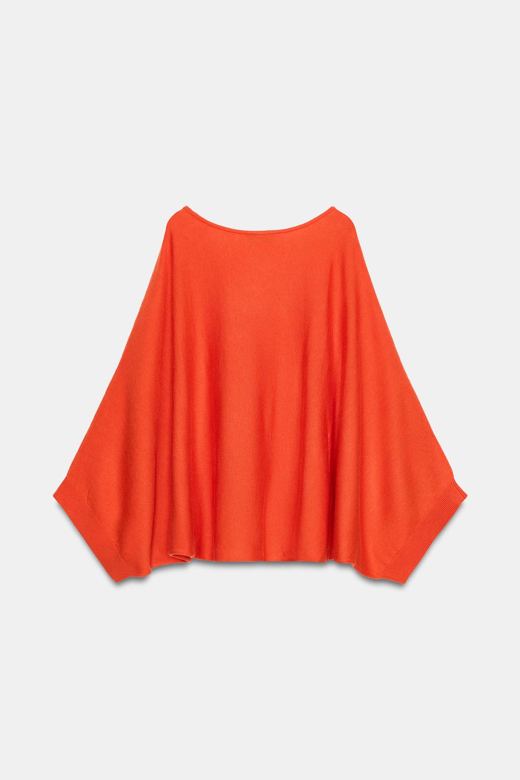 СВИТЕР С РУКАВАМИ «ЛЕТУЧАЯ МЫШЬ»