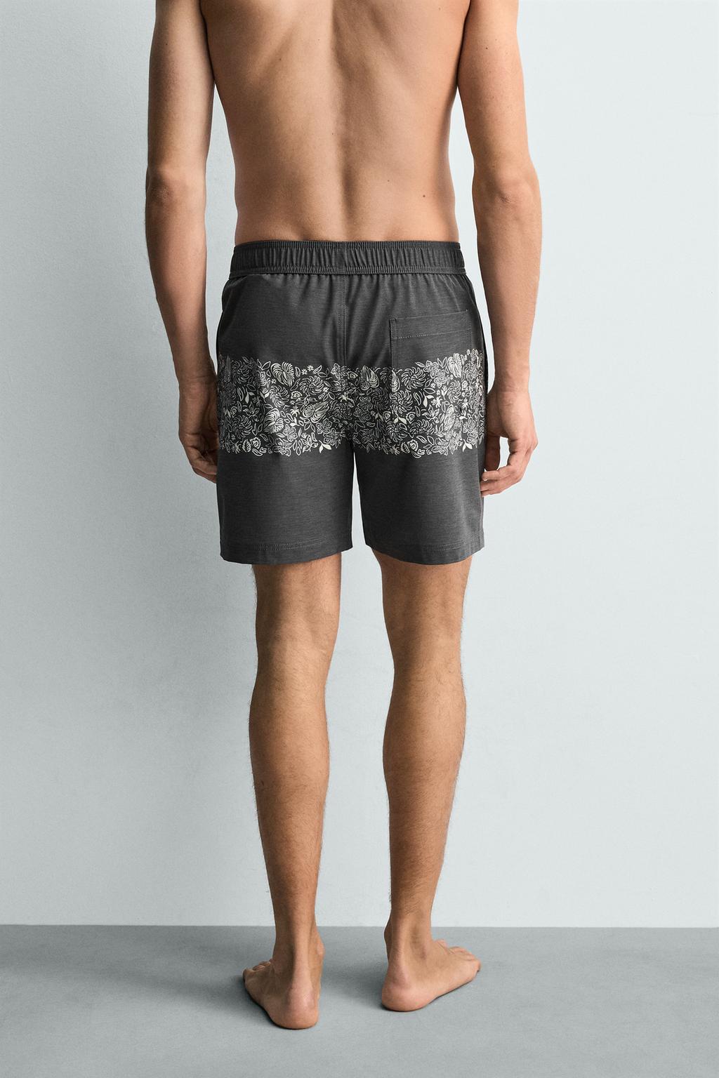 ДЛИННЫЕ ПЛАВКИ С ЦВЕТОЧНЫМ ПРИНТОМ