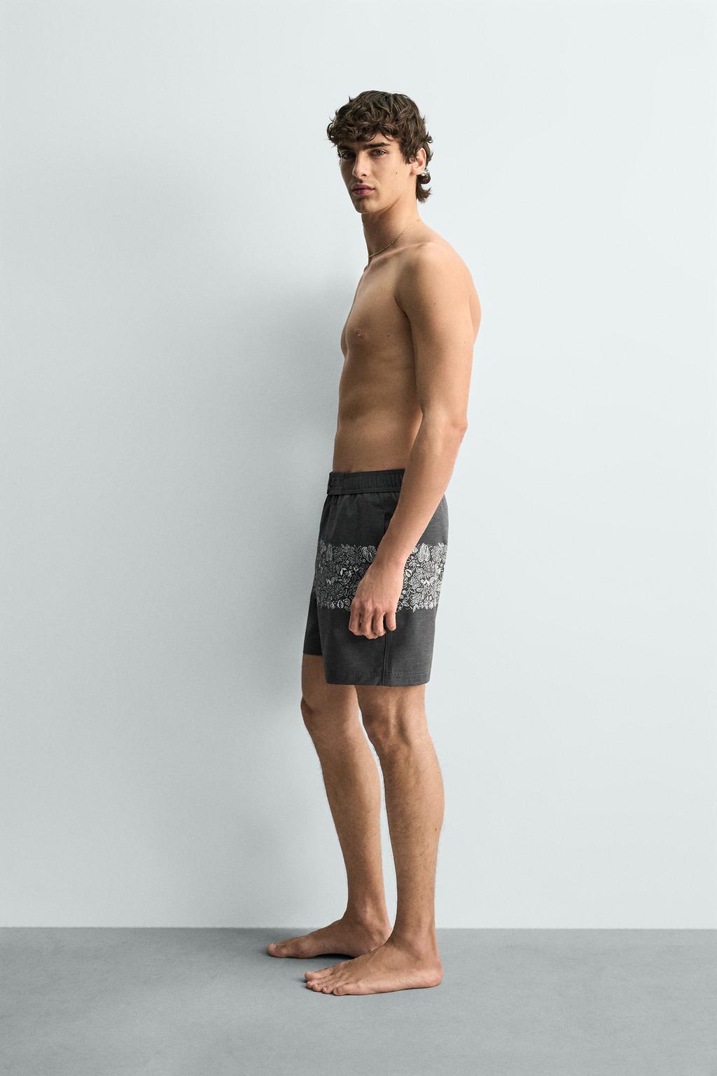 ДЛИННЫЕ ПЛАВКИ С ЦВЕТОЧНЫМ ПРИНТОМ