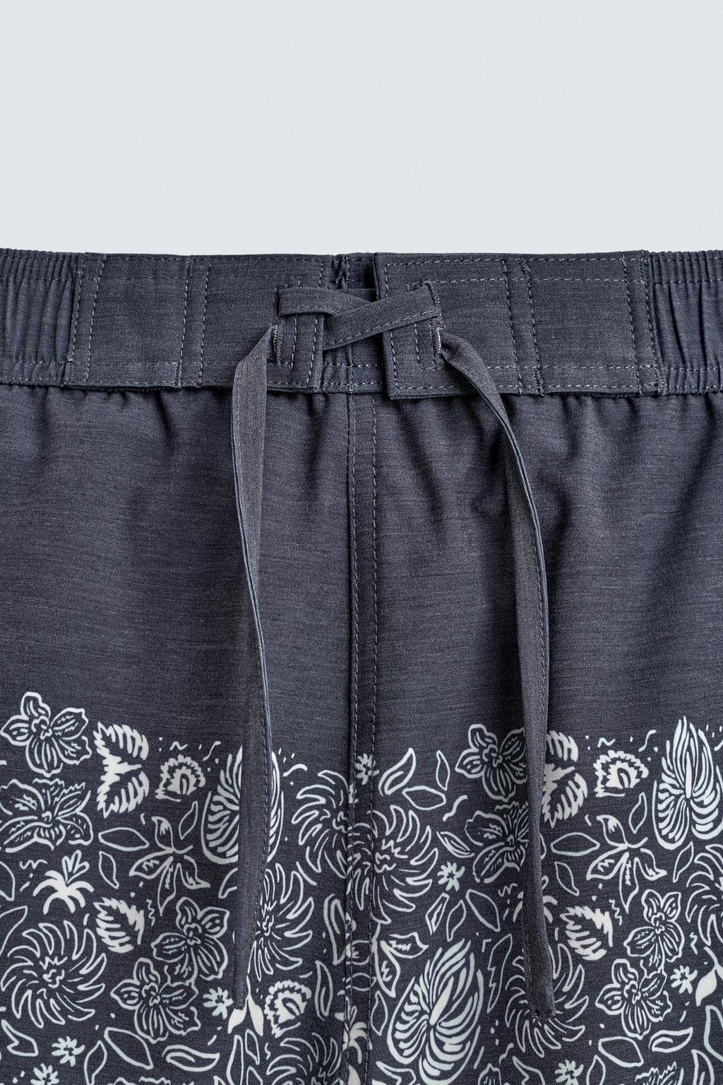 ДЛИННЫЕ ПЛАВКИ С ЦВЕТОЧНЫМ ПРИНТОМ