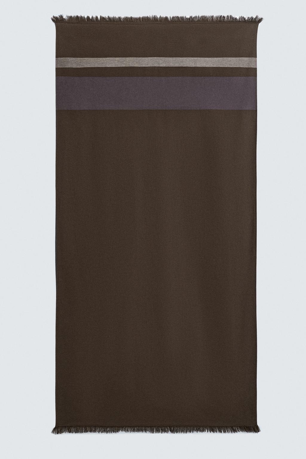 ПЛЯЖНОЕ ПОЛОТЕНЦЕ В ПОЛОСКУ