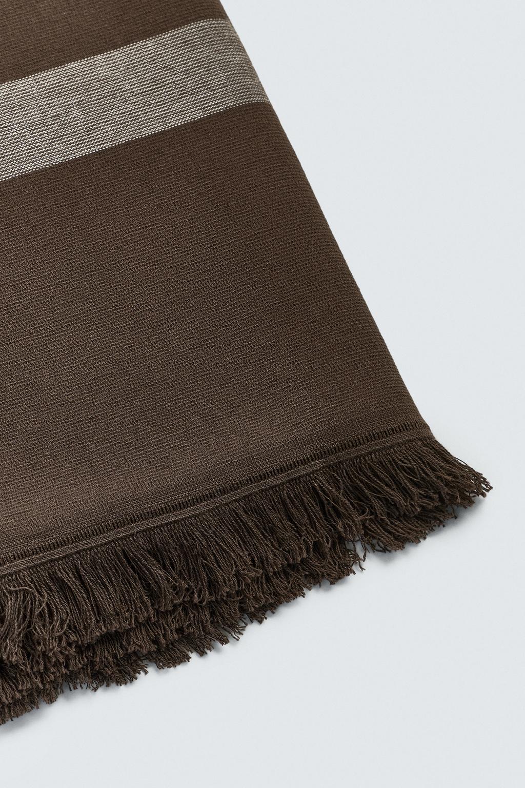 ПЛЯЖНОЕ ПОЛОТЕНЦЕ В ПОЛОСКУ