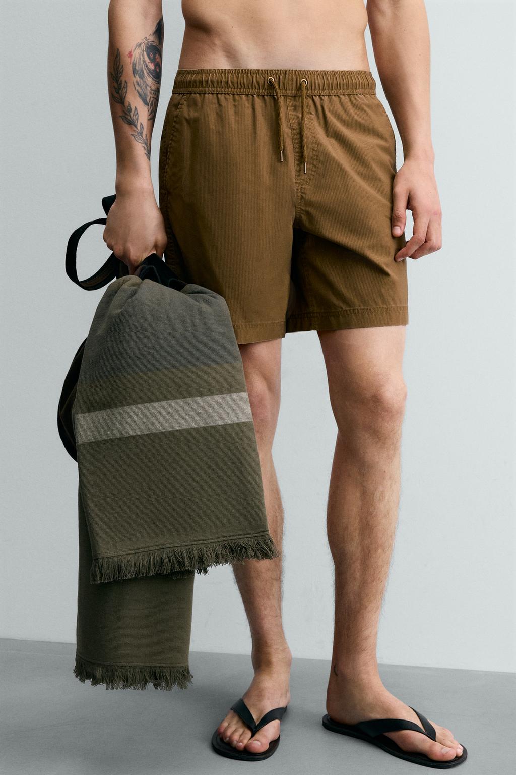 ПЛЯЖНОЕ ПОЛОТЕНЦЕ В ПОЛОСКУ