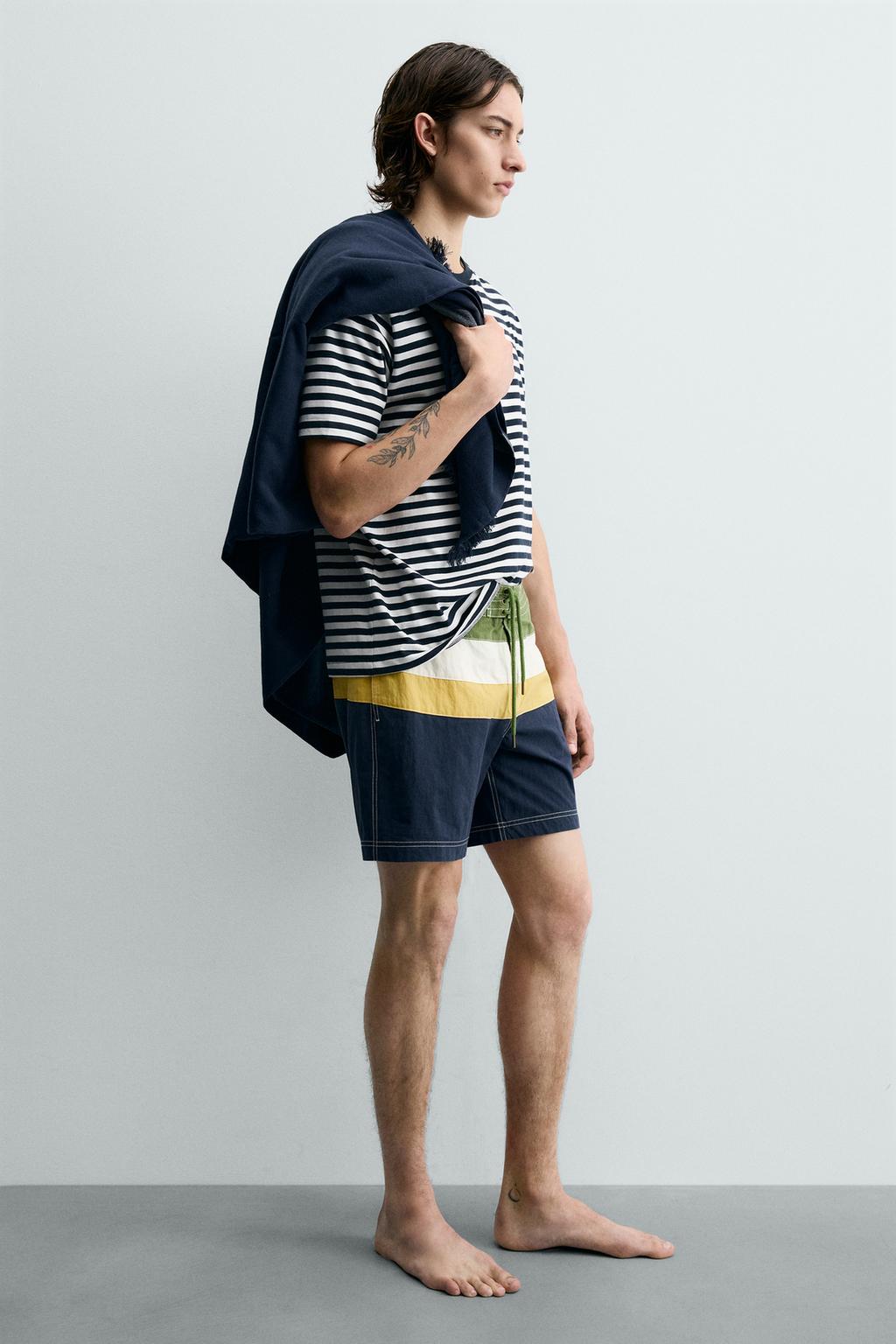 ПЛЯЖНОЕ ПОЛОТЕНЦЕ В ПОЛОСКУ