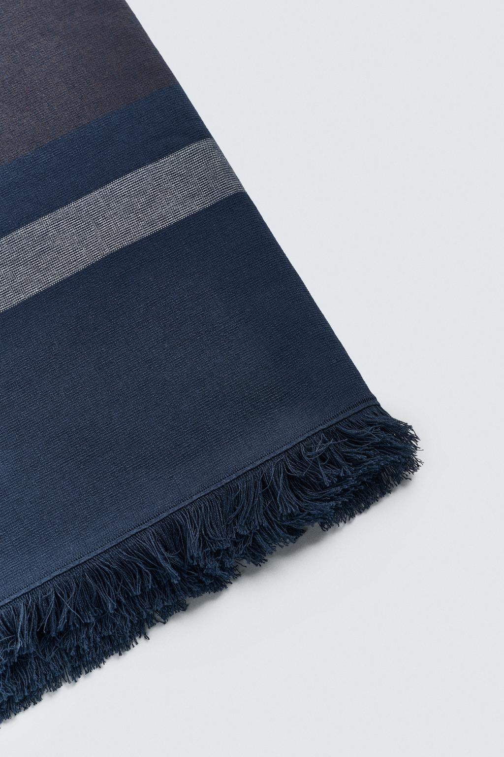 ПЛЯЖНОЕ ПОЛОТЕНЦЕ В ПОЛОСКУ