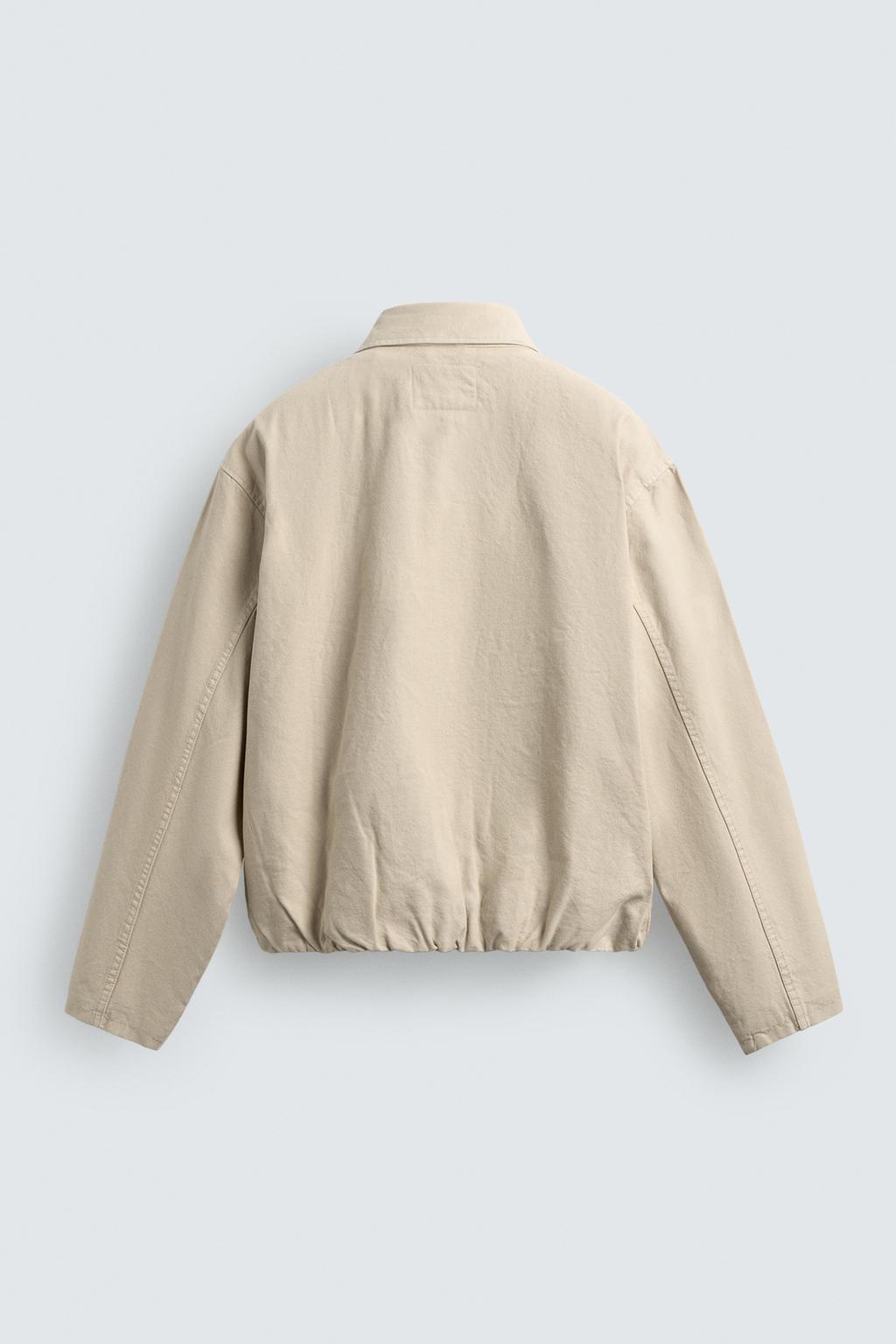 УКОРОЧЕННАЯ КУРТКА С ЗАСТЕЖКАМИ-КЛЫКАМИ