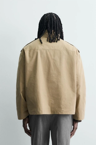 Укороченный тренч - Заказать в России