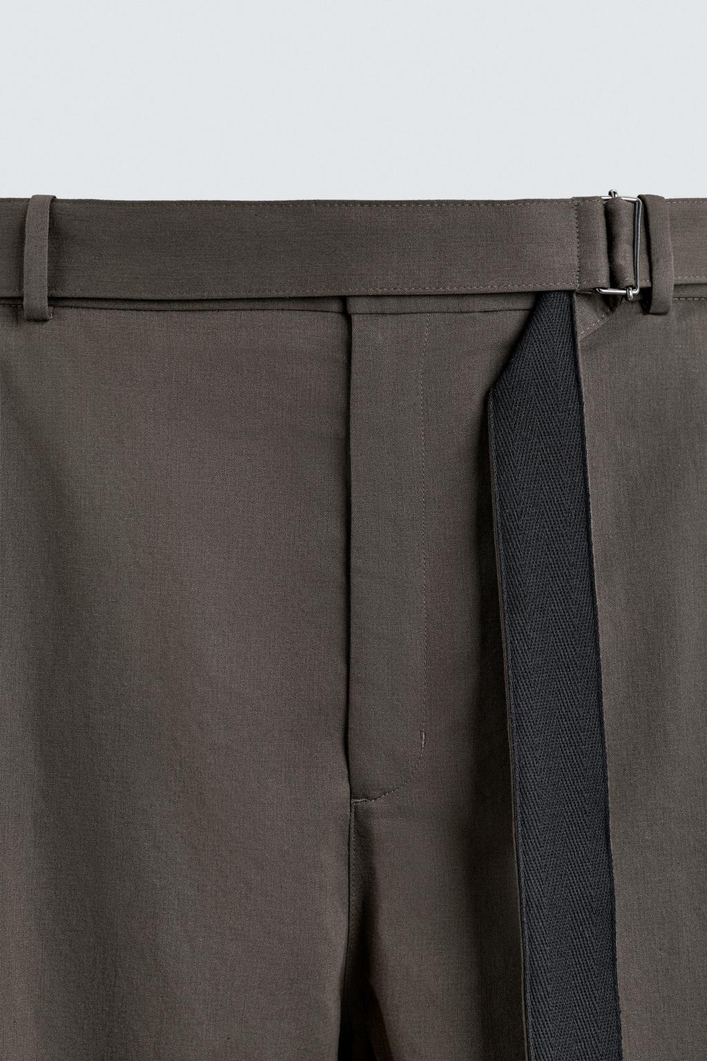 БРЮКИ свободного кроя С ПОЯСОМ