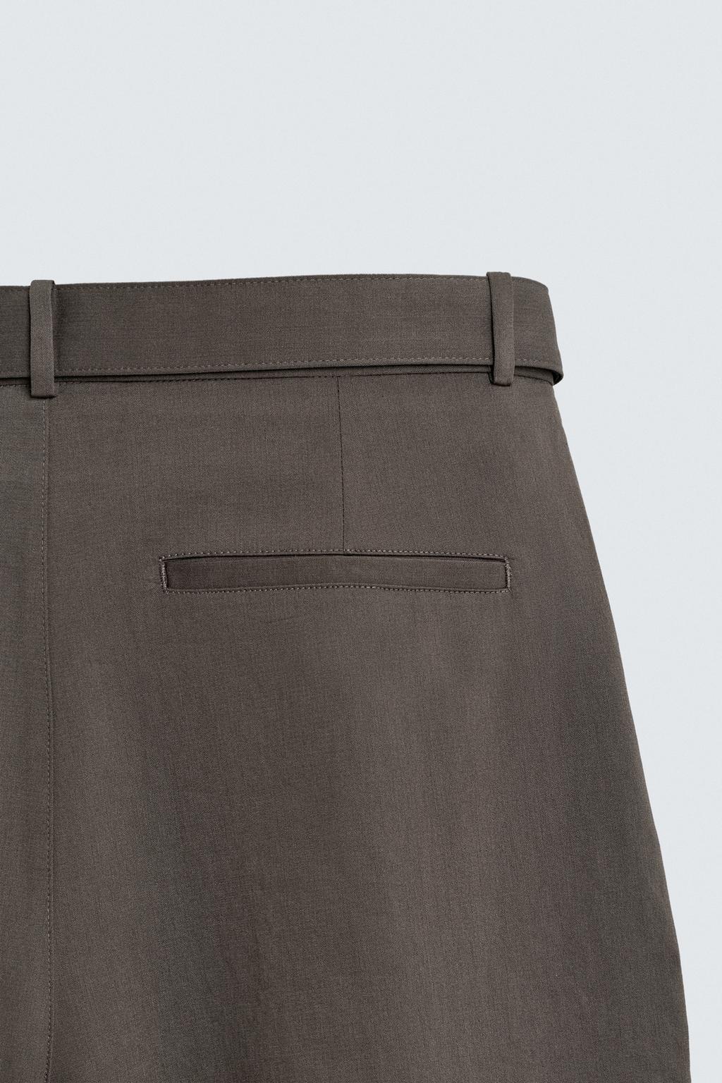 БРЮКИ свободного кроя С ПОЯСОМ