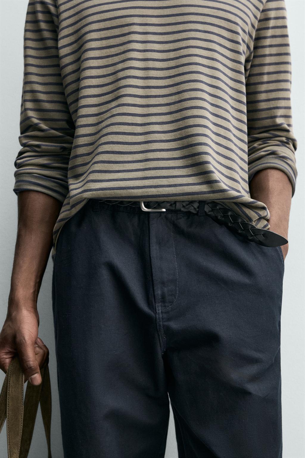 СВОБОДНЫЕ БРЮКИ ПРЯМОГО КРОЯ