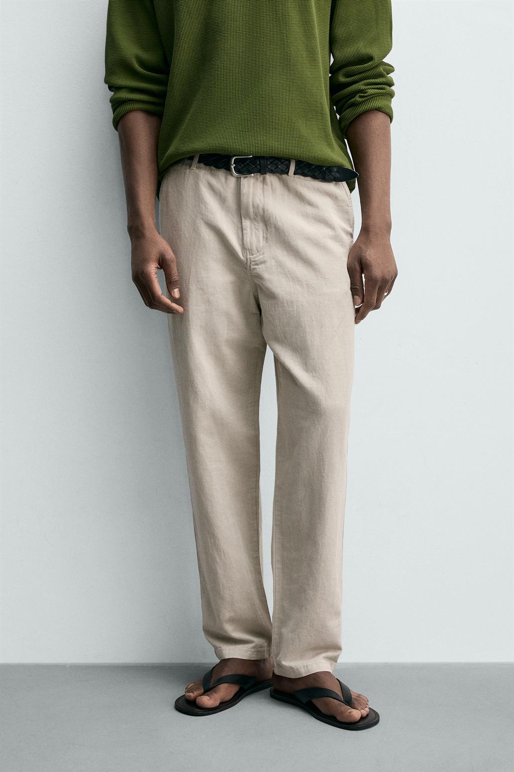 СВОБОДНЫЕ БРЮКИ ПРЯМОГО КРОЯ