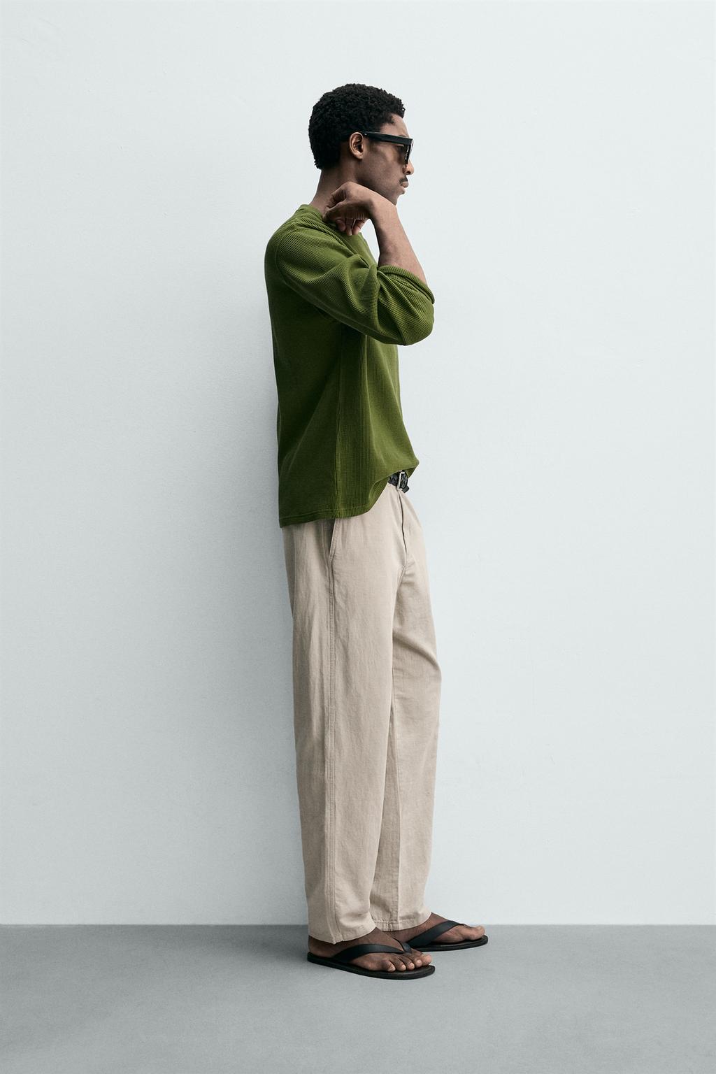 СВОБОДНЫЕ БРЮКИ ПРЯМОГО КРОЯ