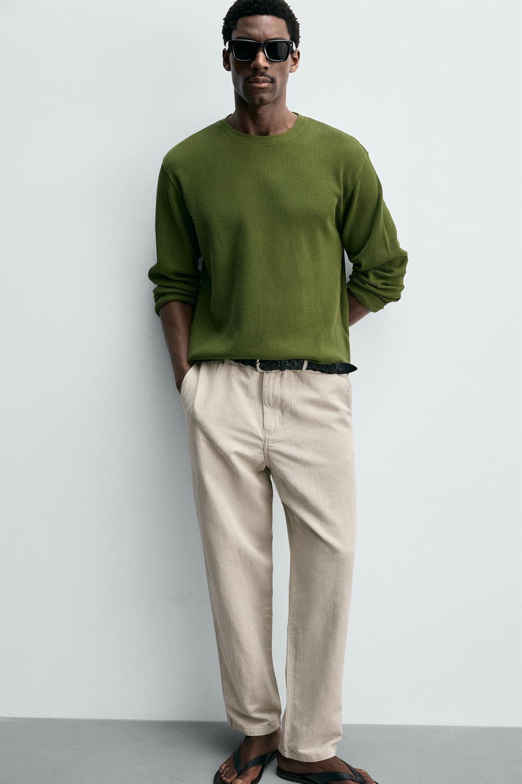 СВОБОДНЫЕ БРЮКИ ПРЯМОГО КРОЯ