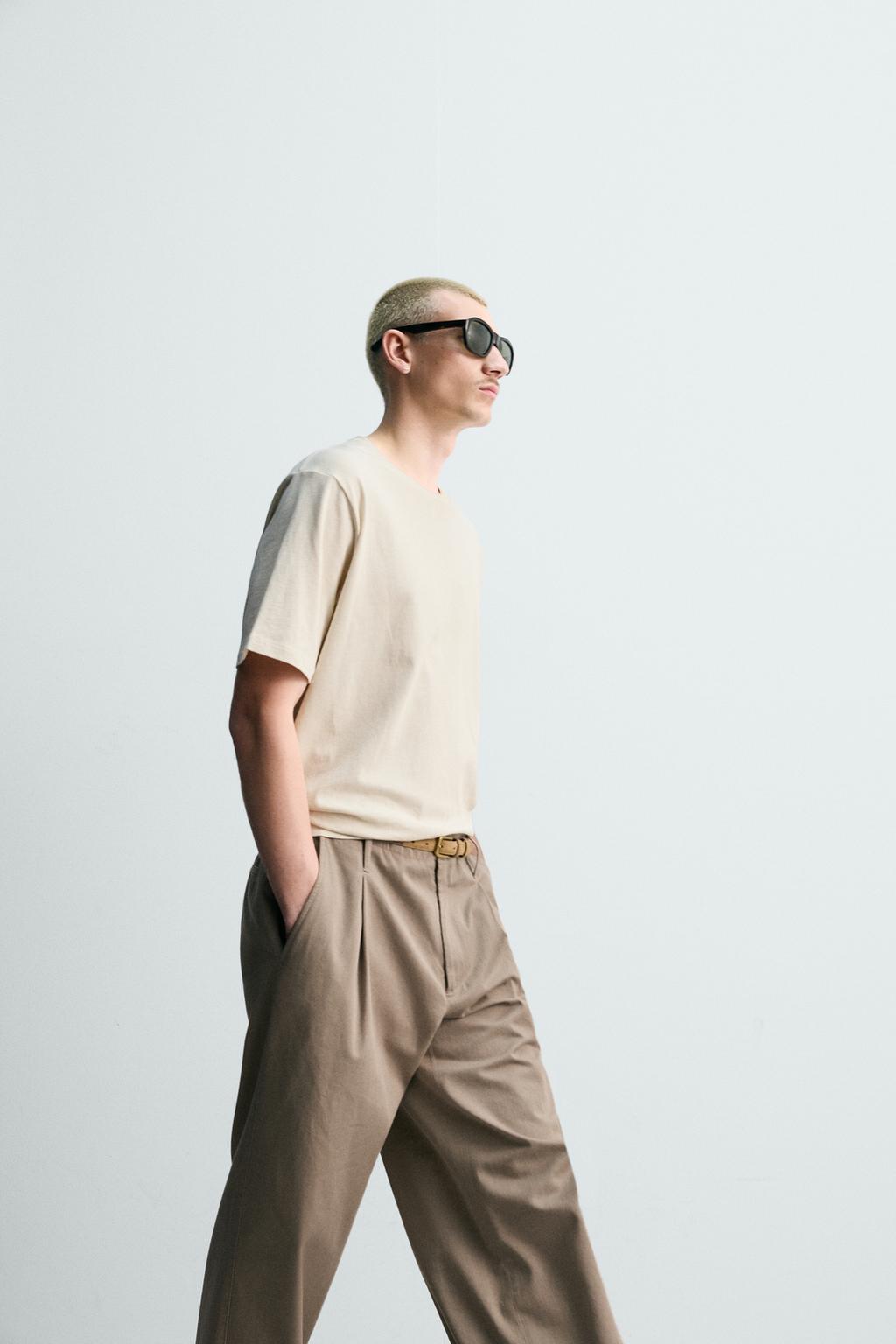 БРЮКИ ЧИНОС СО СКЛАДКАМИ