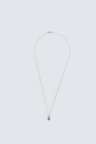 Цепочка с подвеской из камня